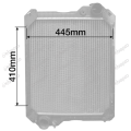 CHŁODNICA WODY CASE CX100, CX90, MX100C MX80C, MX90C 239979A3, 303496A2, 303496A3