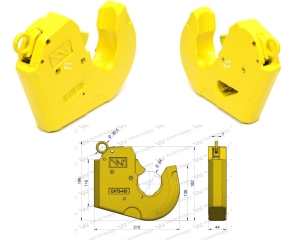 HAK DO WSPAWANIA SZYBKOSPRZĘG CAT-3 HD WARYŃSKI