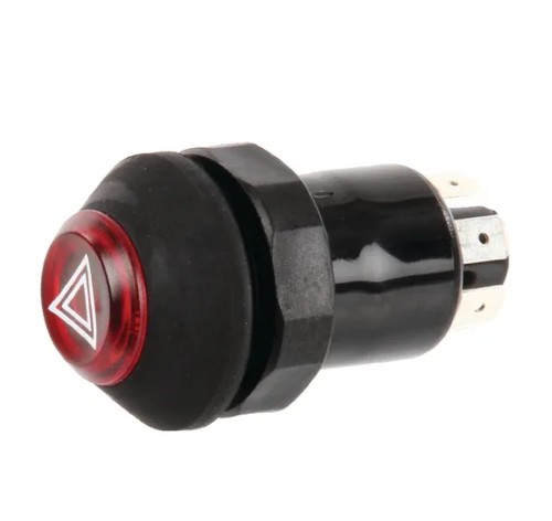 WŁĄCZNIK ŚWIATEŁ AWARYJNYCH RENAULT 103-12, 103-14, 103-52, 103-54, 106-14SP, 106-54, 110-14, 110-54, 113-12 (276591100, 6000102320, 7700004827, 7704001115, X830240097000)