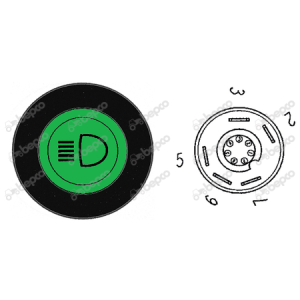 WŁĄCZNIK ŚWIATEŁ FENDT FARMER 303 304 305 306 308 309 310 311 312 FAVORIT G339900020080