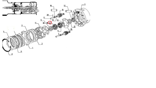 KOŁO ZĘBATE RENAULT 0011125270 , 7700022392