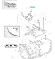 POTENCJOMETR PODNOŚNIKA NA SKRZYNI NEW HOLLAND TM CASE MXM FORD 5640 6640, 8160, 8360 FIAT G170 G190 G210 M100 M115 M135 9821734
