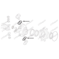 PODKŁADKA REGULACYJNA 0,19MM ZWROTNICY CASE IH 5120, 5130, 5140, 5150, 5220, 5230, 5240, 5250