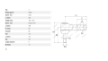KOŃCÓWKA DRĄŻKA JOHN DEERE 1040V, 1140V, AL39019