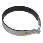TAŚMA HAMULCOWA LEWA HAMULCA RĘCZNEGO 585mm RENAULT 103-12, 103-14, 68-12RA, 68-12RS, 68-14RA, 68-14RS, (6005003693, 6005008446, 6005009130, 7701025832)