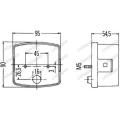 LAMPA TYLNA LEWA JOHN DEERE CASE FENDT STEYR AL67208,3223263R91