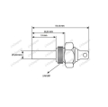 CZUJNIK TEMPERATURY SILNIKA MASSEY FERGUSON 122, 130, 133, 134C, 134V, 135, 135V, 140, 145, 145S, 145V, 148, 150, 152, 152F, 152S, 152V, 154, 154C, 154F, 154S, 154V, 155, 158, 158F, 158S,, 1877731M92