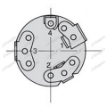 STACYJKA MASSEY FERGUSON 135V, 140, 145, 145S, 145V, 148, 150, 152, 152F, 152S, 152V, 154, 154C, 154F, 154S, 154V, 155, 158, 158F, 158S, 1446116M91, 1808525M1, 1865976M91, 1874120M93, 1874535M3, 2846121, 2846122, 2846127, 2846128, 2846129, 2846130, 34228