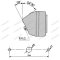 LAMPA KIERUNKOWSKAZU LEWA MASSEY FERGUSON 550, 565, 575, 590 1674074M91, 1678868M92, 1680334M91, 3405153M91, 5089581