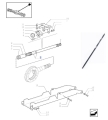 WAŁEK PRZEDNIEGO NAPĘDU NEW HOLLAND TS100A, TS100A STANDARD, TS110A STANDARD, TS115A TS115A STANDARD, TS125A, TS130A STANDARD, TS135A 47128368