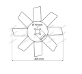 WENTYLATOR MASSEY FERGUSON 265, 273, 274, 274C, 274CF, 274S, 274SK, 275, 275E, 283, 284, 284S, 290, 290E, 293, 294, 294C, 294S, 001651U91, 1874995M92