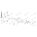 USZCZELNIENIE FORD FIAT NEW HOLLAND 160-90DT, 180-90DT, 90-90DT, M135, M160, F130DT, F140DT, 8160, 8260, 8360, 8560, 40002580, 4590450009, 5105944, 510944, 904/50009, 5135990