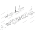 USZCZELNIENIE FORD FIAT NEW HOLLAND 8530, 8630, 8730, 8830 TW15, TW25, TW35, TW5, 1968314C1 , 83961164 , AT113926