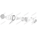 TARCZA CIERNA FORD 5110, 5610, 6410, 6610, 6710, 6810, 7010, 7410, 7610, 7710, 7810, 7910, 8010, 8210, 81819787, 81822308, 81825844, 83917372, C9NNP743A, C9NNP743D, D1NNP743A, D8NNP743JA