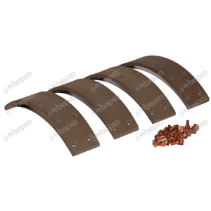 OKŁADZINY HAMULCOWE DEUTZ FAHR 6806, 6807C, 7007, 7007C, 7207, 7207C, 7807, 7807C, DX80, DX80A, DX86, DX86A, DX3.70SC, DX3.90SC, DX4.10, DX4.30, DX4.31, DX4.50, DX4.51, 04318559