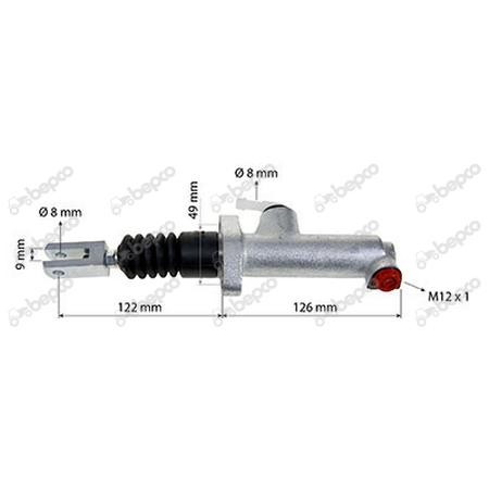 POMPKA SPRZĘGŁA FIAT NEW HOLLAND M100, M115, M135, M160 (82008704 84570230)