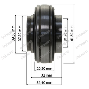 ŁOŻYSKO PODPORY WAŁKA CASE 3220, 3230, 4210, 4220, 4230, 4240, 844,           745, 845, 1056, 856, 956, 385, 485, 585, 685, 785, 885,            395, 495, 595, 695, 795, 895, 995,           238, 258, 268, 288, 743, 248 (1537681C1, 82236C92)