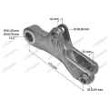 RAMIĘ PODNOŚNIKA LEWE JOHN DEERE 6810 6910 6910S 6820 6920 6920S 6920SE 6830 6830PR 6930 6930PR 7420 7520 7330 7330PR L158720, L166976