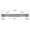WAŁEK WAŁ RAMION PODNOŚNIKA JOHN DEERE 6010 6010SE 6110 6110 6110L 6110SE 6210 6210 6210L 6210SE 6310 6310 6310L 6310S 6310SE 6410 6410 6410L 6410S 6410SE 6510 6510L 6510S 6510SE, 6610, 6610SE L152475