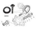 ATAK KÓŁ KOMPLET JOHN DEERE 5080R, 5090R, 5100R, 5620,5720, 5820 RE209082 , 570143482, 68129 CR