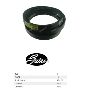 PAS KLINOWY (80356024) - PAS JEZDNY HL3186