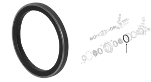 USZCZELNIACZ CASE IH 743, 743XL, 844, 844S, 844XL, 745S, 745XL, 845, 845XL (12019618, 1964235C1, 1964235C2, 81309C1, 81310C1, 81311X1)