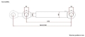 Cylinder hydrauliczny jednostronnego działania CN2F-40/630Z+U Tur 1,2 Kraj-590