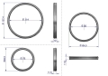Komplet uszczelniaczy cylindra D47 Sanok -3654