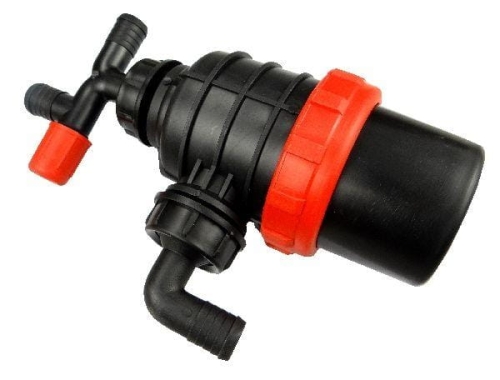 Filtr ssawny mały pompy z wyjściami na przewody fi 25 mm Opryskiwacz-10275