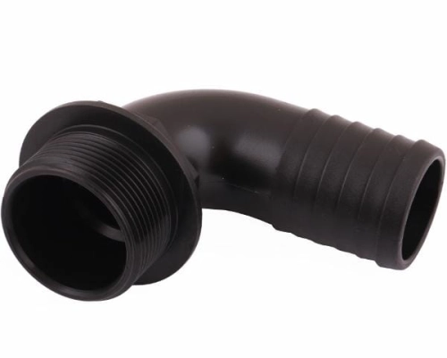 Kolanko 90 węża gwintowane męska 1 1/2" na wąż 40mm Arag-20403