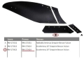 Eurolemiesz prawy 14" Gregoire-Besson Vulcan pasuje śruba M14X35PL - 4 szt.-5006