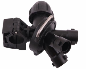 Głowica oprawa rozpylaczy dysz z mocowaniem przegubowym 3-drożna 1/2" na otwór 7mm bez kołpaka opryskiwacz Arag