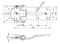 Zawias z kabłąkiem ZW-03.115A zastosowanie przyczepka SPP-19401