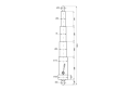 Cylinder HL-8 CT-S168-16-60/3/600 Przyczepa HL 8-7900