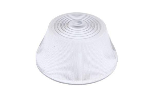 Klosz lampy obrysowej biały niski D-47/D-50 Przyczepa-651