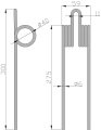 Palec Przegrabiarka Pasowa ( sprzedawane po 10 )-684