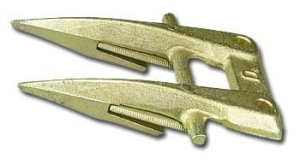 Bagnet palec podwójny ze stalką Bizon