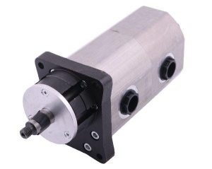 Pompa hydrauliczna podwójna Lewa PZS-KP-25-16 (nowy typ) 19/16 cm3/obr (505899600/NT; 5058/99-600; PZW2-KP-25/16) BIZON REKORD