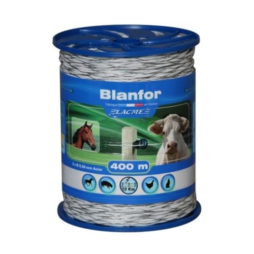 Plecionka BLANFOR biała 450 m-15829
