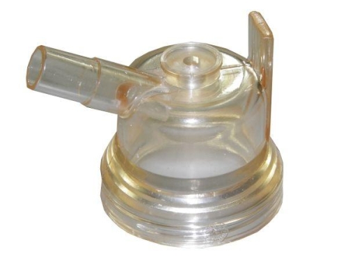 Korpus dolny kolektora 120ml przezroczysty Dojarka-8502