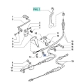 LINKA GAZU 1280 mm NEW HOLLAND TM115 , TM120 , TM125 , TM130 , TM135 , TM140 , TM150 , TM155 , TM165 82009881, 82025456, 82032416 82032416