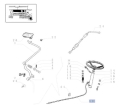 LINKA GAZU RĘCZNEGO NEW HOLLAND TD60 TD70 TD80 TD90 TD95 5092569, 87557539