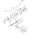 USZCZELKA POMPY TŁOCZKOWEJ CASE 5120, 5130, 5140, 5150, 5220, 5230, 5240, 5250, MX100, MX100C, MX110, MX120, MX135, MX80C, MX90C A188103