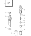 KOŃCÓWKA WTRYSKIWACZA CASE 1896, Maxxum 5120, Maxxum 5140, Maxxum 5150 DLLA155P74, J909476