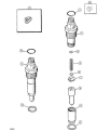KOŃCÓWKA WTRYSKIWACZA CASE 5120 , 5140 , 5150, 1896 DLLA155P74, J909476, 0433171074, DLLA155P74