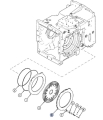TARCZA HAMULCOWA CASE 5120 , 5130 , 5140 , 5150 , 5220 , 5230 , 5240 , 5250 1995365C1, 1995365C2