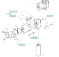 ZAWÓR KOMPENSACJI HYDRAULIKI NA POMPIE NEW HOLLAND T6010, T6020, T6020, T6020, T6030, T6030, T6040, T7030, T7040, T7050, T7060, TM175, TM190 CASE MAXXUM MXU, STEYR PROFI(47127261, 84209779)