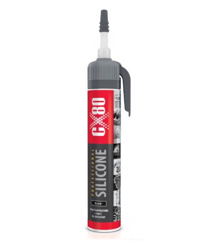 CX80 PREMIUM SILIKON CZARNY 210G
