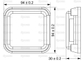LED LAMPA COFANIA Lewa/Prawa, 10-30V S.113389