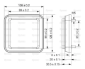 LED LAMPA OBRYSOWA, Lewa/Prawa, 10-30V S.113384